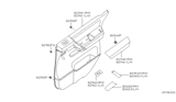 Diagram for 2008 Infiniti QX56 Armrest - 82940-ZQ10D