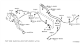 Diagram for Infiniti Parking Brake Cable - 36402-7S000