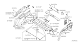 Diagram for Infiniti QX56 Cup Holder - 74957-7S603