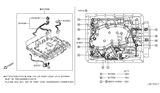 Diagram for 2010 Infiniti QX56 Valve Body - 31705-08X3D