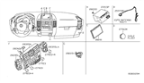 Diagram for 2008 Infiniti QX56 Climate Control Module - 28395-ZQ10A