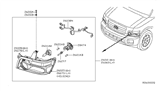 Diagram for Infiniti QX56 Headlight - 26010-ZC226