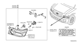 Diagram for Infiniti QX56 Headlight - 26060-ZC50A