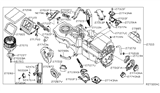 Diagram for 2008 Infiniti QX56 Blend Door Actuator - 27743-ZP00A