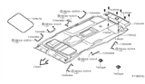 Diagram for 2008 Infiniti QX56 Weather Strip - 73967-7S01A
