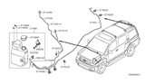 Diagram for Infiniti QX56 Washer Reservoir - 28910-9GA0A