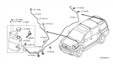 Diagram for 2005 Infiniti QX56 Washer Pump - 28920-7S000