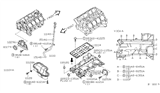 Diagram for Infiniti QX56 Dipstick Tube - 11150-7S000