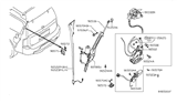 Diagram for 2006 Infiniti QX56 Door Lock Actuator - 90502-7S400