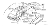 Diagram for 2004 Infiniti QX56 Mud Flaps - 78812-7S860