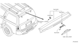 Diagram for Infiniti QX56 Spoiler - 96030-7S010