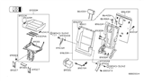 Diagram for 2006 Infiniti QX56 Seat Cushion - 89311-ZC30A