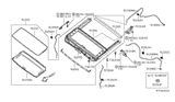 Diagram for 2006 Infiniti QX56 Sunroof - 91210-7S010