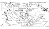 Diagram for Infiniti Power Steering Hose - 49717-7S000