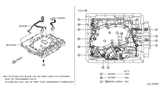 Diagram for Infiniti QX56 Valve Body - 31705-3DX7D