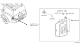 Diagram for 2007 Infiniti QX56 Light Socket - 26250-7S000