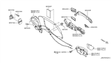 Diagram for 2017 Infiniti Q70L Door Latch Assembly - 82501-1MA0A