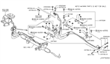 Diagram for 2012 Infiniti M35h Power Steering Hose - 49720-1MG0A