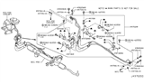 Diagram for Infiniti Q70 Power Steering Hose - 49720-3WG0A