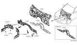 Diagram for 2012 Infiniti M35h Dash Panels - F7300-1MGMA