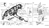 Diagram for Infiniti Q70 Fuse Box - 24350-4AN0B