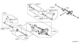 Diagram for Infiniti Q70 Steering Gear Box - 49001-3WG0A