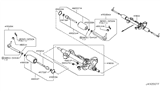 Diagram for 2016 Infiniti Q70 Steering Gear Box - 49200-3WG0A