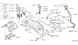 Diagram for Infiniti Gas Cap - 17251-1NM0A