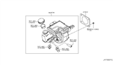 Diagram for Infiniti M35h Brake Booster - 46007-1MG0B