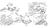 Diagram for Infiniti M35h Engine Control Module - 23703-1MG0A