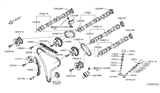 Diagram for 2018 Infiniti Q70 Variable Timing Sprocket - 13025-1MR2C