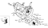 Diagram for 2013 Infiniti M35h Oil Cooler Hose - 21619-1MG0C