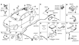 Diagram for Infiniti M45 Antenna - 28208-1DV0B