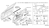 Diagram for 2012 Infiniti M35h Armrest - 80940-1MA0B