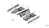 Diagram for 2015 Infiniti Q70 Floor Pan - G4310-1MGMA