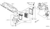 Diagram for Infiniti Q70 Air Duct - 16576-1MG0B