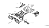 Diagram for Infiniti Q70 Floor Pan - G4E1D-1MAMA