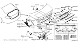 Diagram for 2012 Infiniti M35h Trunk Latch - 84622-1PM0B