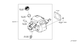 Diagram for 2014 Infiniti Q70 Brake Booster - 46007-1MA5B