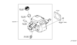 Diagram for 2015 Infiniti Q70 Brake Booster - 46007-1MA5B