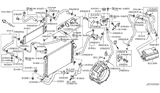 Diagram for 2017 Infiniti QX70 Radiator Cap - 21430-8997A