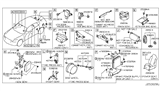 Diagram for 2006 Infiniti G35 Emblem - 99820-EH10A