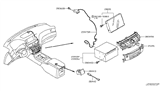 Diagram for 2019 Infiniti Q70L Climate Control Module - 25391-5UV0B