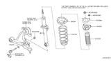 Diagram for 2017 Infiniti Q70 Shock Absorber - E6110-1MG0C