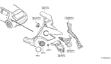 Diagram for Infiniti QX30 Fuel Door - 78832-5DA0A