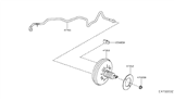 Diagram for 2017 Infiniti QX30 Brake Booster Vacuum Hose - 47401-5DC0D