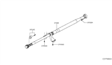 Diagram for 2018 Infiniti QX30 Drive Shaft - 37000-5DA0C