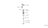 Diagram for Infiniti QX30 Rocker Arm - 13257-HG00C