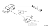 Diagram for 2019 Infiniti QX30 Antenna - 28212-5DF0A