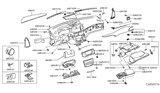 Diagram for 2018 Infiniti QX30 Instrument Panel Light Bulb - 24860-5DF1A